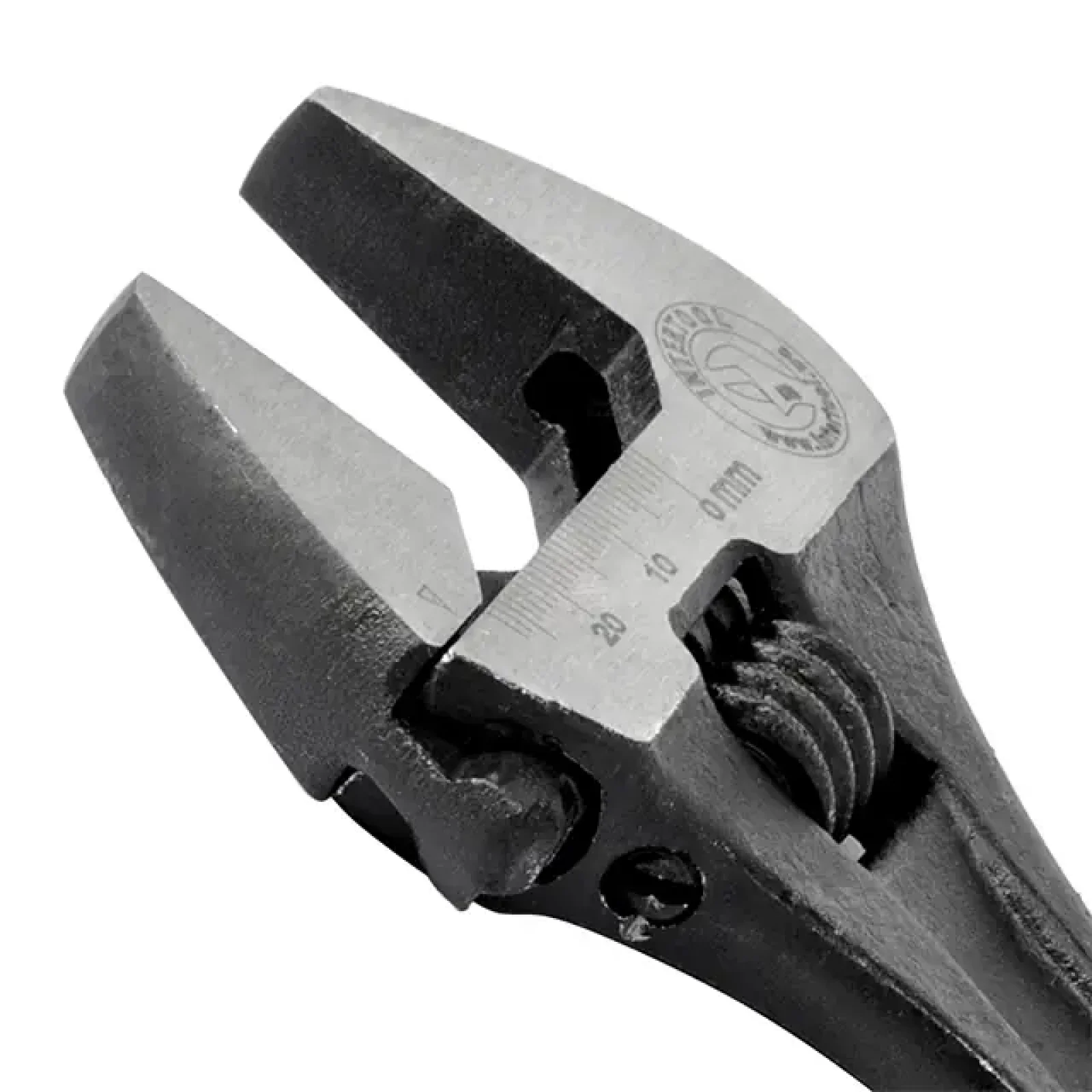 Ключ розвідний, 200 мм, Cr-V, чорний, фосфатований INTERTOOL (XT-0058) UA