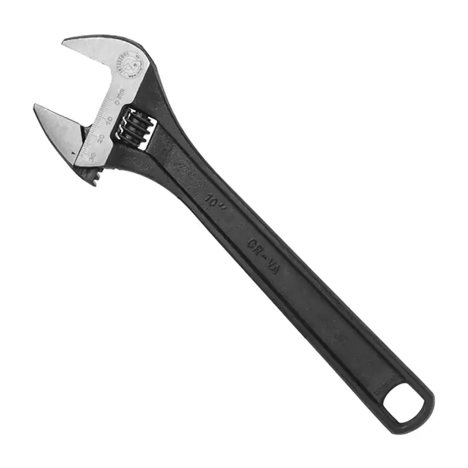 Ключ розвідний, 250 мм, Cr-V, чорний, фосфатований INTERTOOL (XT-0060) UA