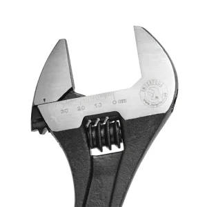 Ключ розвідний, 300 мм, Cr-V, чорний, фосфатований INTERTOOL (XT-0062) UA