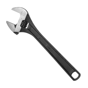 Ключ розвідний, 300 мм, Cr-V, чорний, фосфатований INTERTOOL (XT-0062) UA