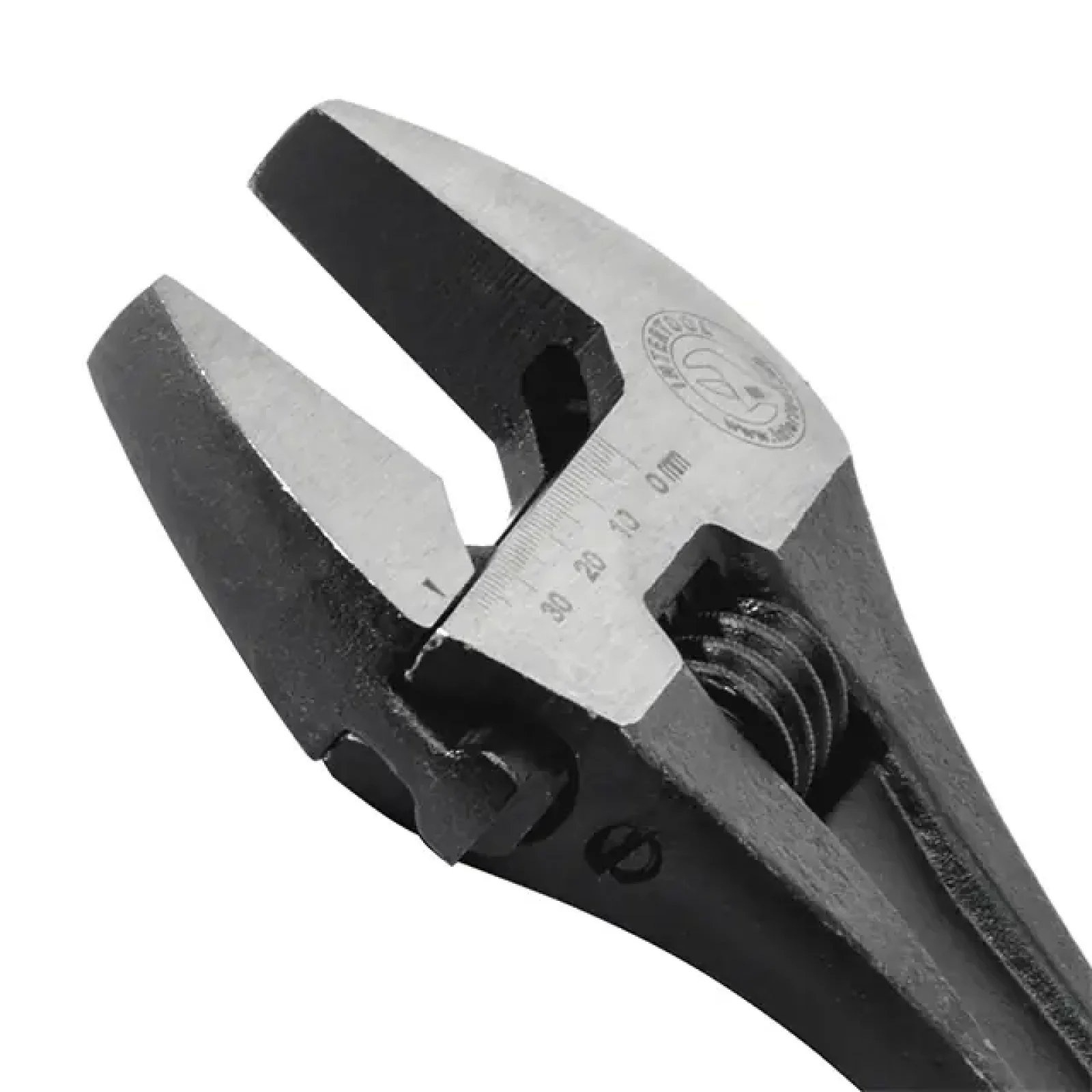 Ключ розвідний, 300 мм, Cr-V, чорний, фосфатований INTERTOOL (XT-0062) UA