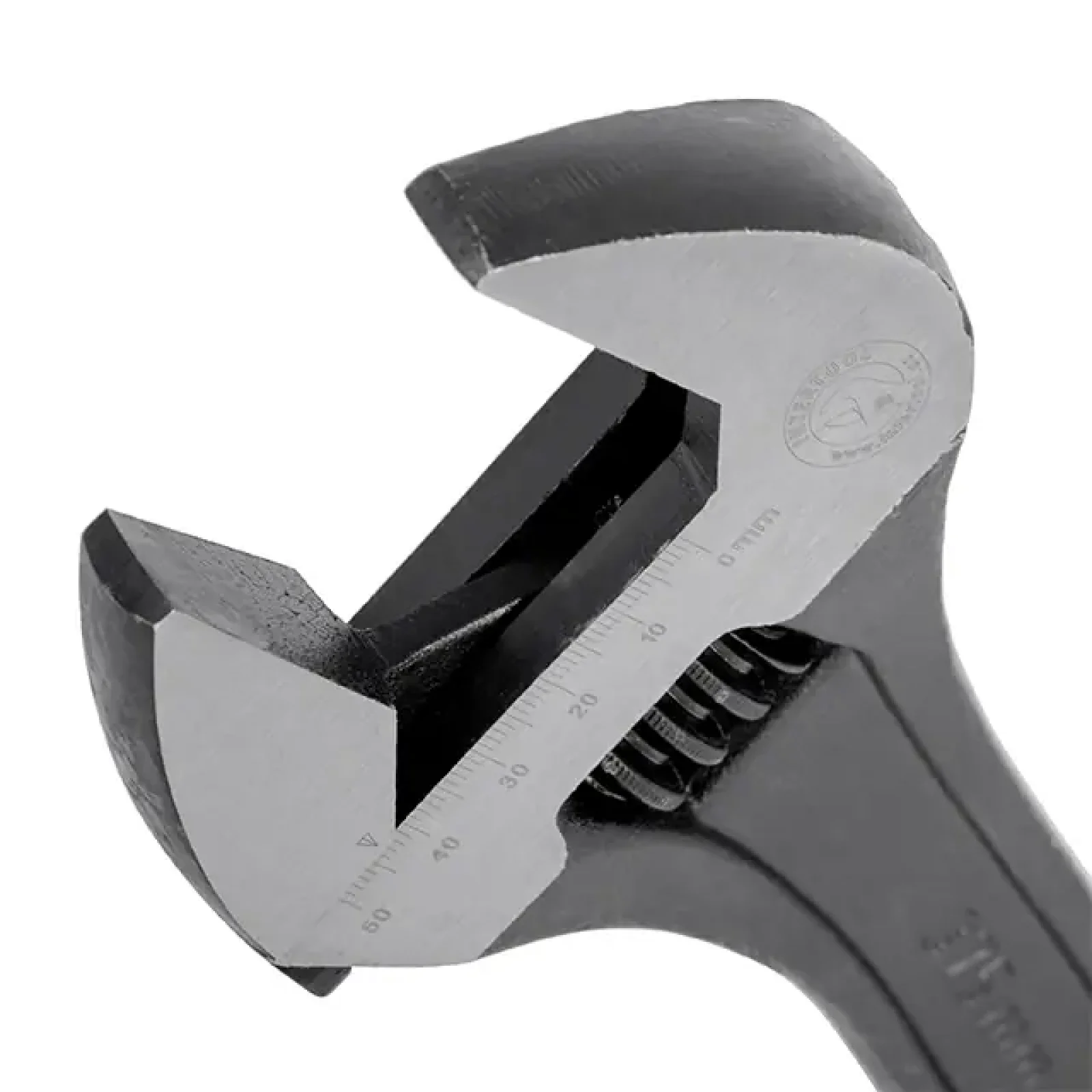 Ключ розвідний, 380 мм, Cr-V, чорний, фосфатований INTERTOOL (XT-0065) UA