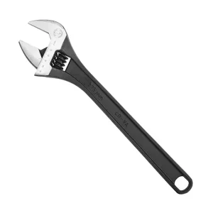 Ключ розвідний, 380 мм, Cr-V, чорний, фосфатований INTERTOOL (XT-0065) UA