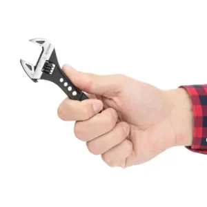 Ключ розвідний, 150 мм, кований, рукоятка TPR, HRC 40-50, Cr-V, STORM INTERTOOL (XT-0070) UA