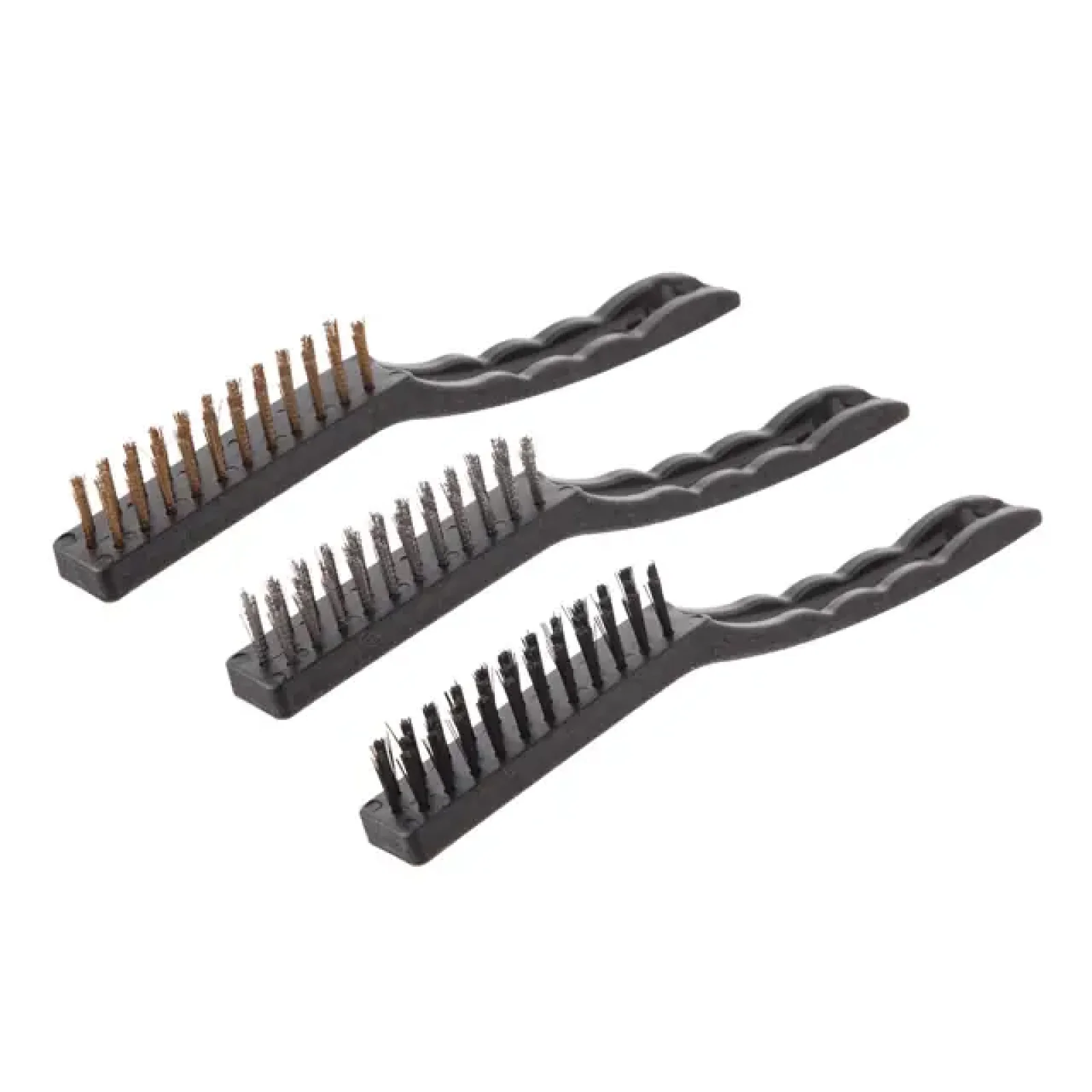 Набір щіток ручних, 215 мм, 3 од. (сталь, латунь, нейлон) AL-KO (BT-0005) UA