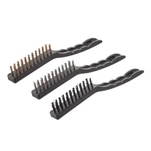 Набір щіток ручних, 215 мм, 3 од. (сталь, латунь, нейлон) AL-KO (BT-0005) UA