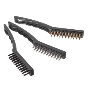 Набір щіток ручних, 215 мм, 3 од. (сталь, латунь, нейлон) AL-KO (BT-0005) UA