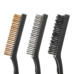 Набір щіток ручних, 215 мм, 3 од. (сталь, латунь, нейлон) AL-KO (BT-0005) UA