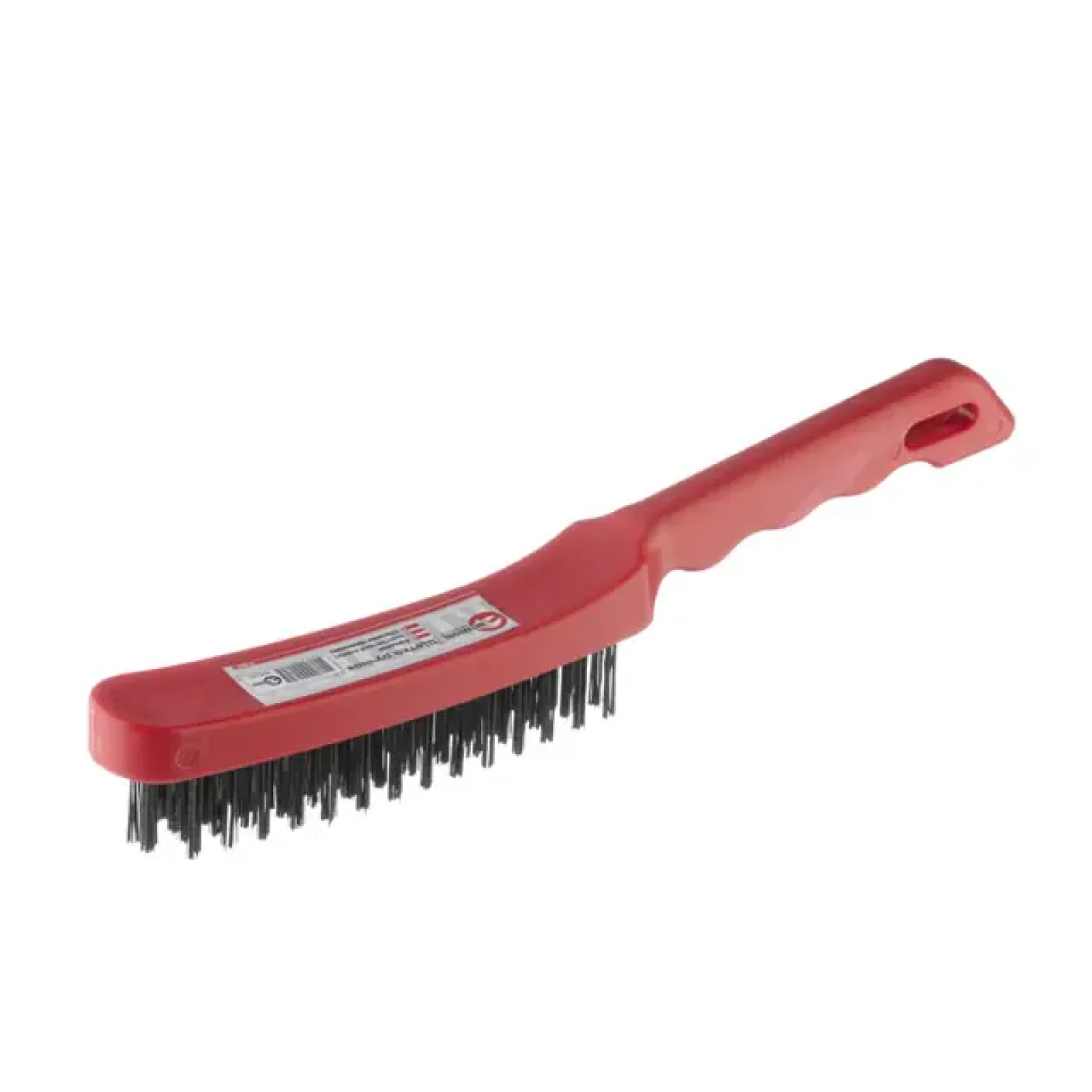 Щітка ручна, 4-рядна, пластиковий корпус, cталевий дріт INTERTOOL (BT-0007) UA