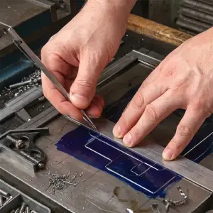 Рисувалка з твердосплавним наконечником, 150 мм INTERTOOL (SD-7999) UA