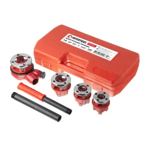 Набір плашок трубних 4 шт, для нарізання різьби: 1/2