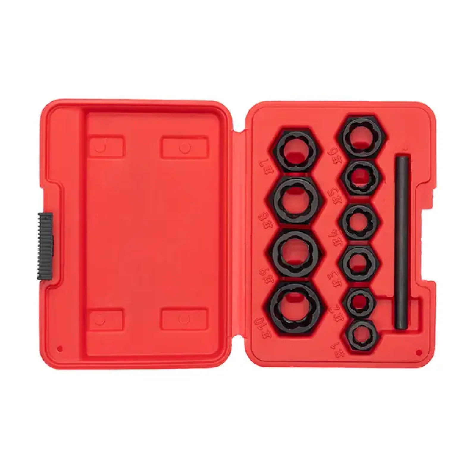 Набір екстракторів для пошкоджених болтів і гайок, 10 шт. INTERTOOL (SD-8007) UA