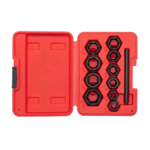 Набір екстракторів для пошкоджених болтів і гайок, 10 шт. INTERTOOL (SD-8007) UA