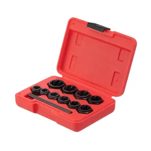 Набір екстракторів для пошкоджених болтів і гайок, 10 шт. INTERTOOL (SD-8007) UA