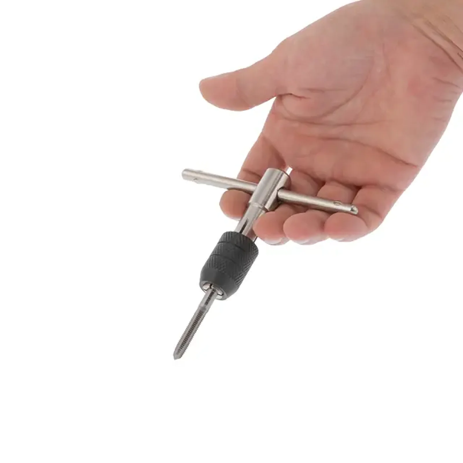 Набір мітчиків з Т-подібним тримачем, 6 од., M4, M5, M6, M8, M10 INTERTOOL (SD-8018) UA