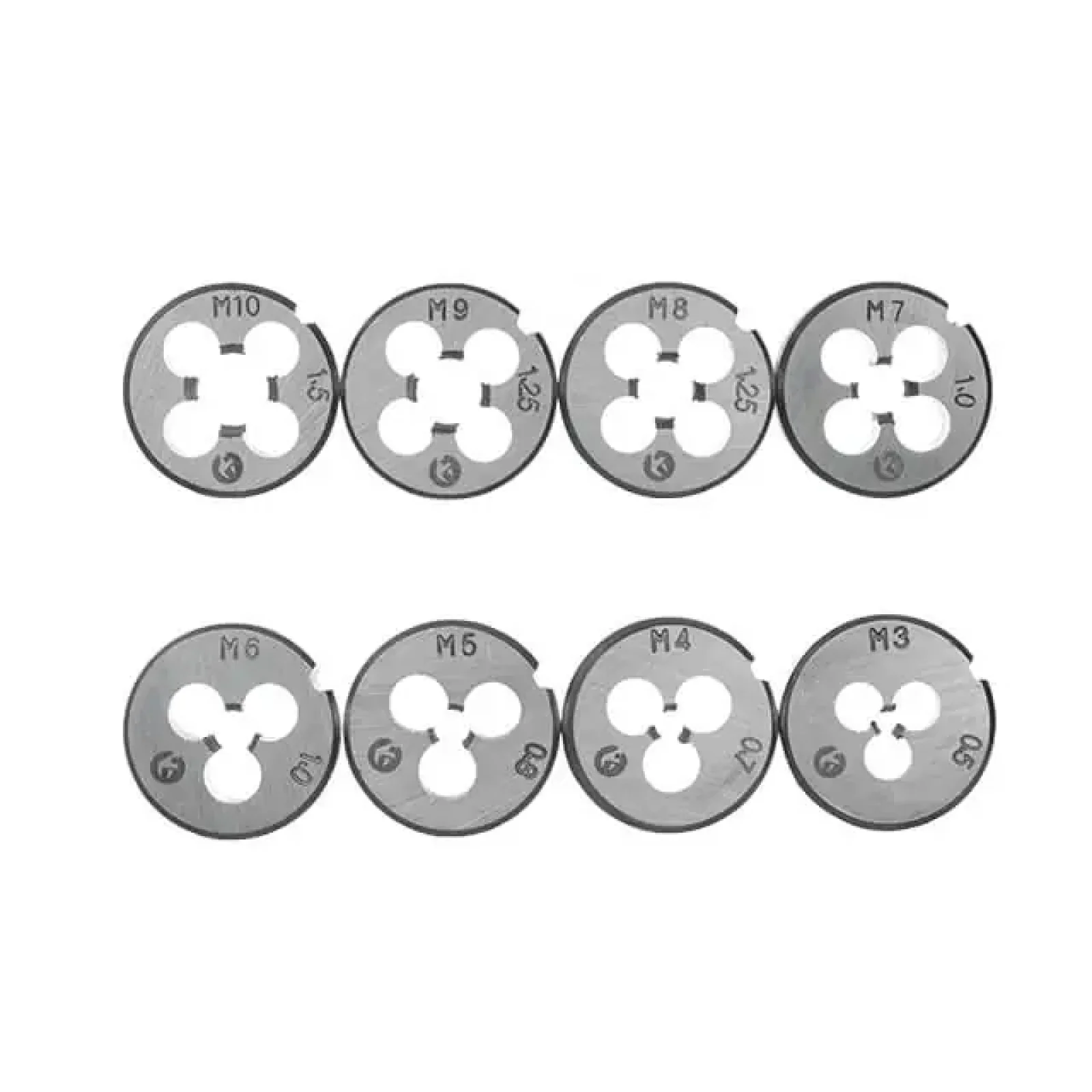 Набір плашок і мітчиків, 20 од., M3-M12 INTERTOOL (SD-8020) UA