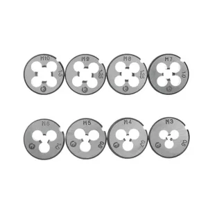 Набір плашок і мітчиків, 20 од., M3-M12 INTERTOOL (SD-8020) UA