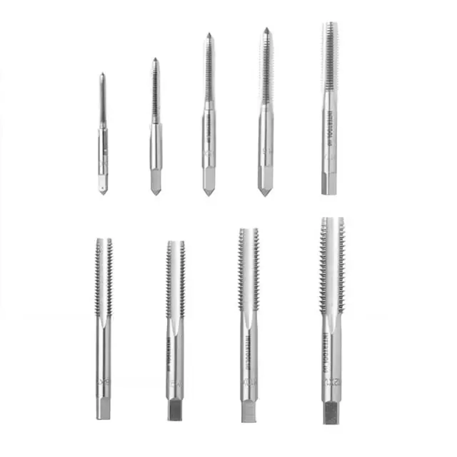 Набір плашок і мітчиків, 20 од., M3-M12 INTERTOOL (SD-8020) UA