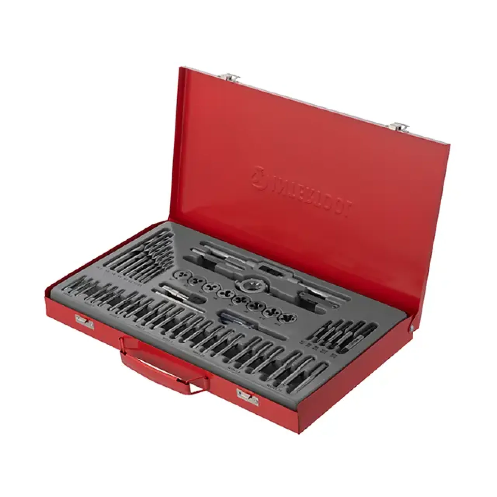 Набір плашок і мітчиків, 52 од., M3-M12 INTERTOOL (SD-8052) UA