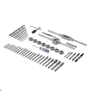 Набір плашок і мітчиків, 52 од., M3-M12 INTERTOOL (SD-8052) UA