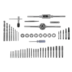 Набір плашок і мітчиків, 52 од., M3-M12 INTERTOOL (SD-8052) UA