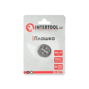 Плашка, M6×1,0 мм INTERTOOL (SD-8217) UA