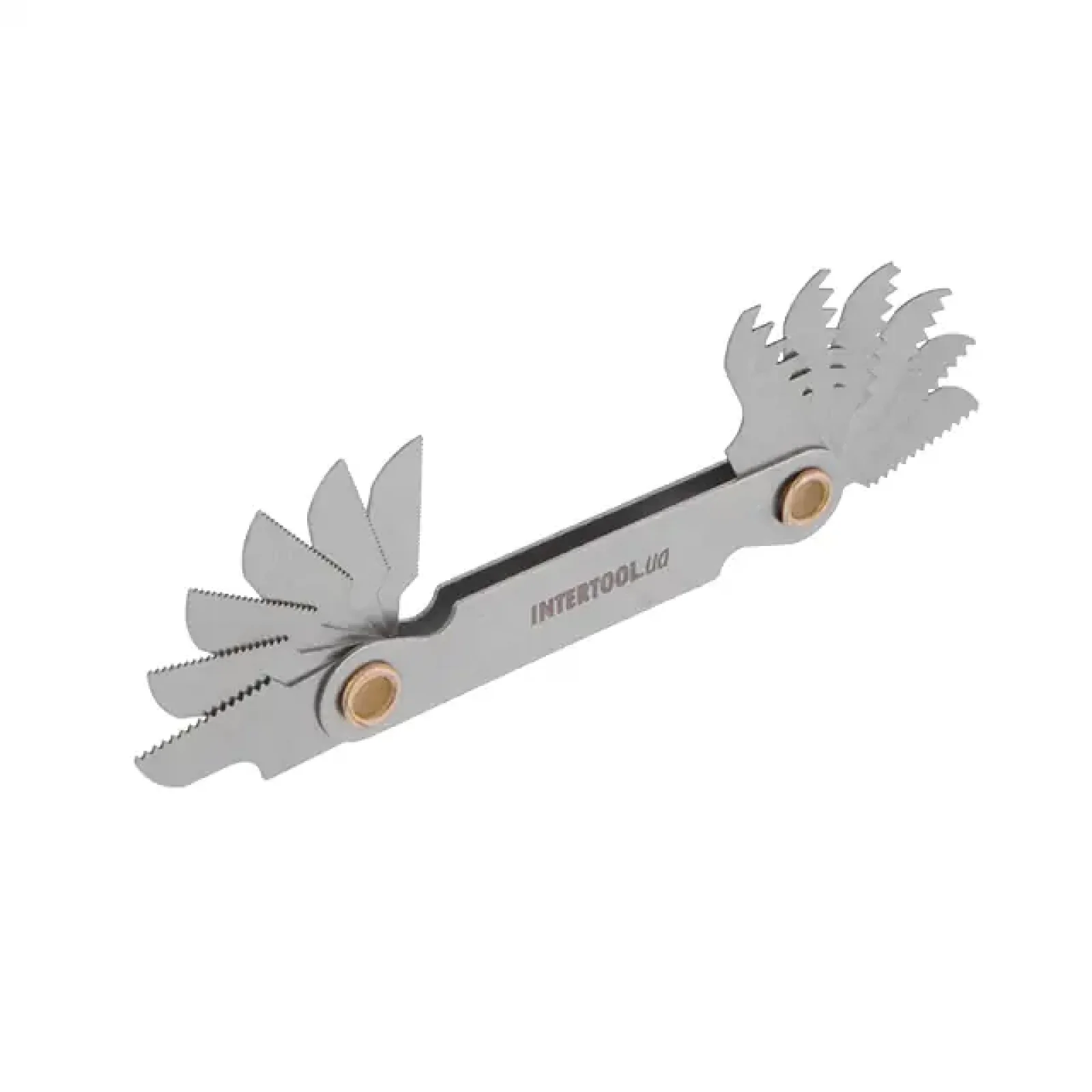 Різьбомір метричний, 12 шт., 0,5-3,0 мм INTERTOOL (SD-8400) UA