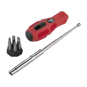 Викрутка телескопічна, 7 в 1, Cr-V INTERTOOL (VT-1007) UA