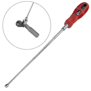 Викрутка телескопічна, 7 в 1, Cr-V INTERTOOL (VT-1007) UA