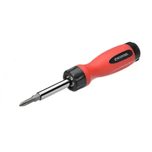 Викрутка 4 в 1 з двосторонніми насадками, Cr-V INTERTOOL (VT-1008) UA