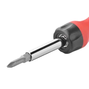 Викрутка 4 в 1 з двосторонніми насадками, Cr-V INTERTOOL (VT-1008) UA