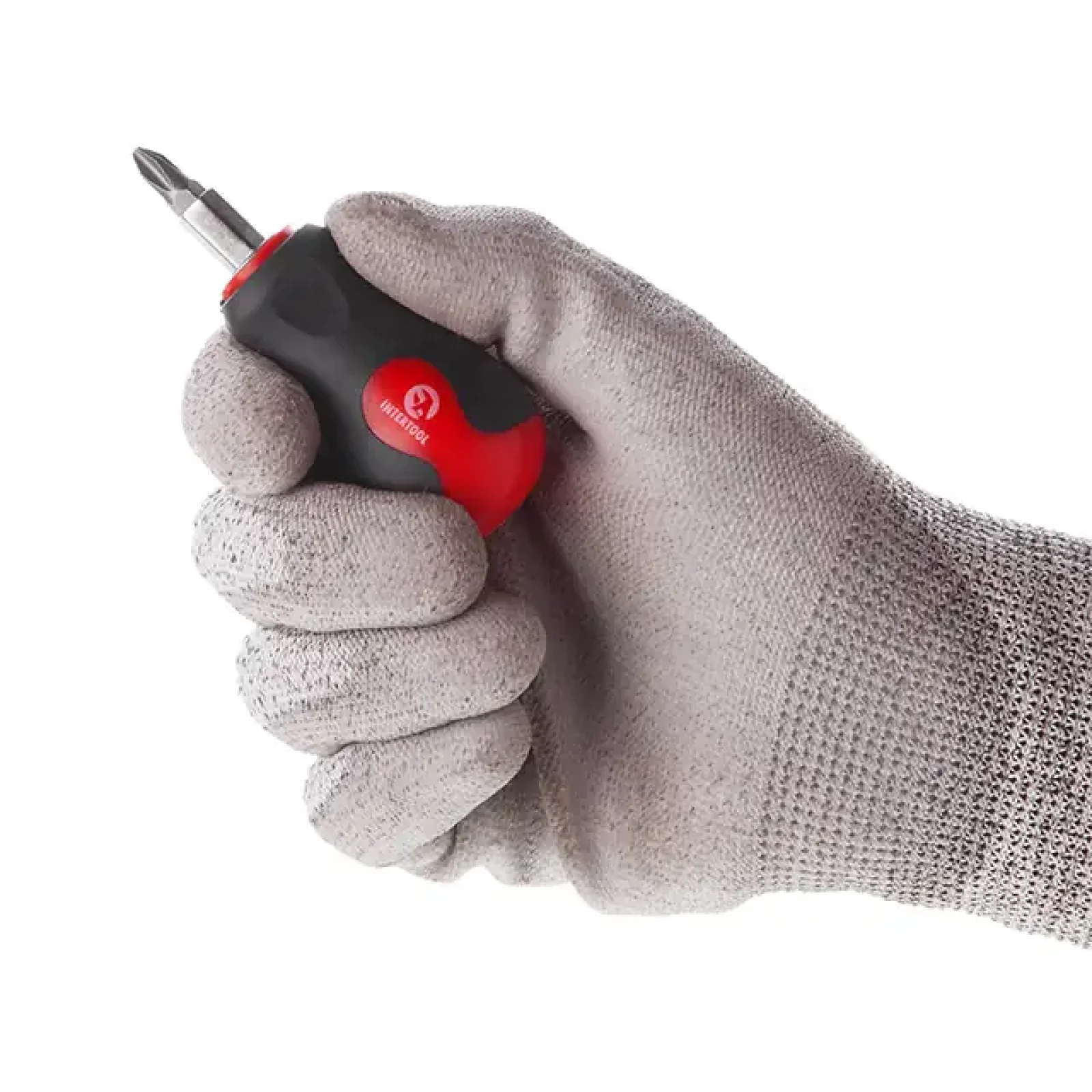 Викрутка міні 4 в 1 з двосторонніми насадками, Cr-V INTERTOOL (VT-1010) UA