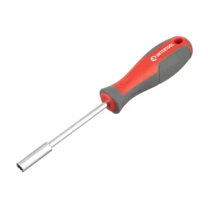 Викрутка з магнітним тримачем для насадок 1/4", 100 мм, Cr-V INTERTOOL (VT-3300) UA