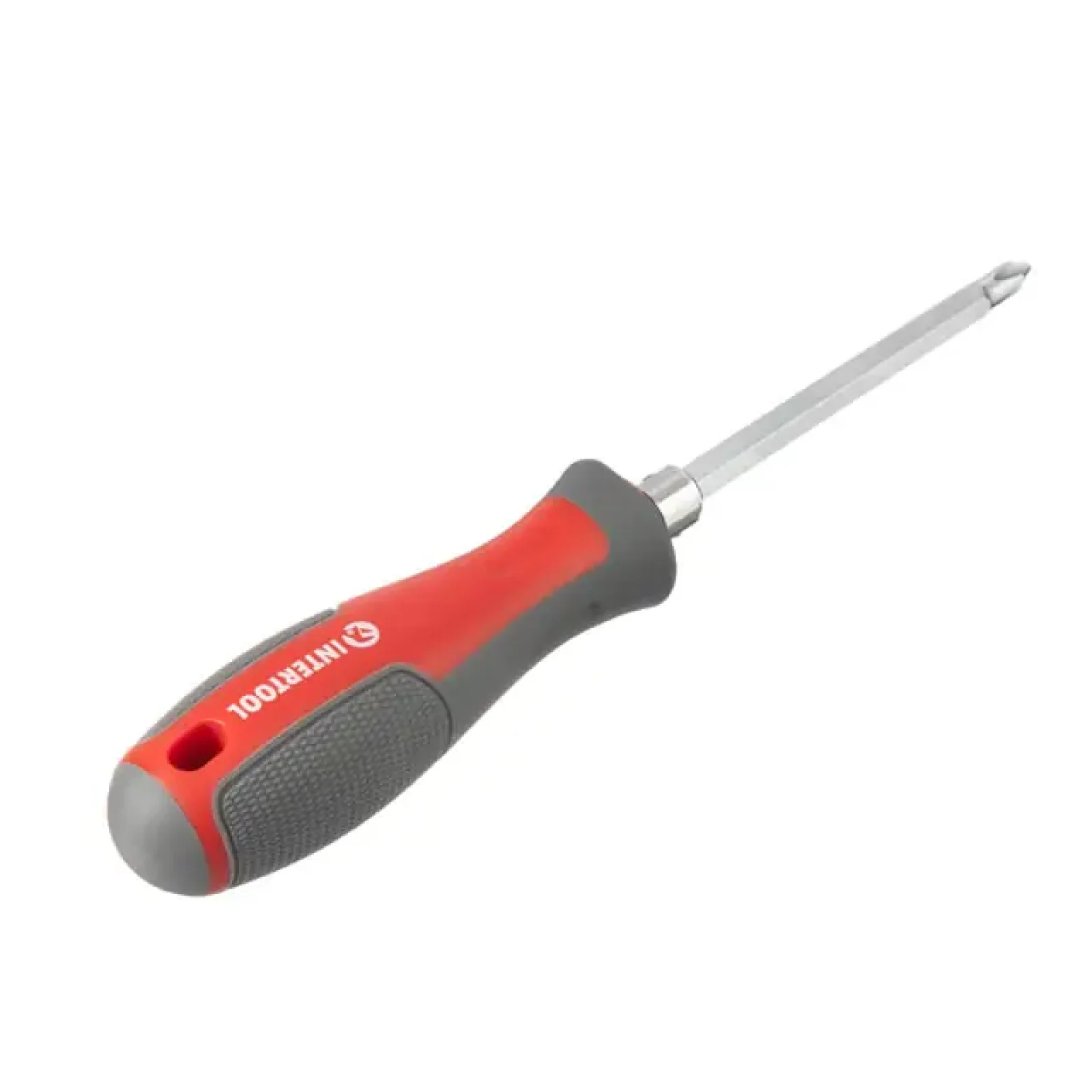 Викрутка двостороння, 100 мм, Cr-V PH2, SL6 INTERTOOL (VT-3344) UA