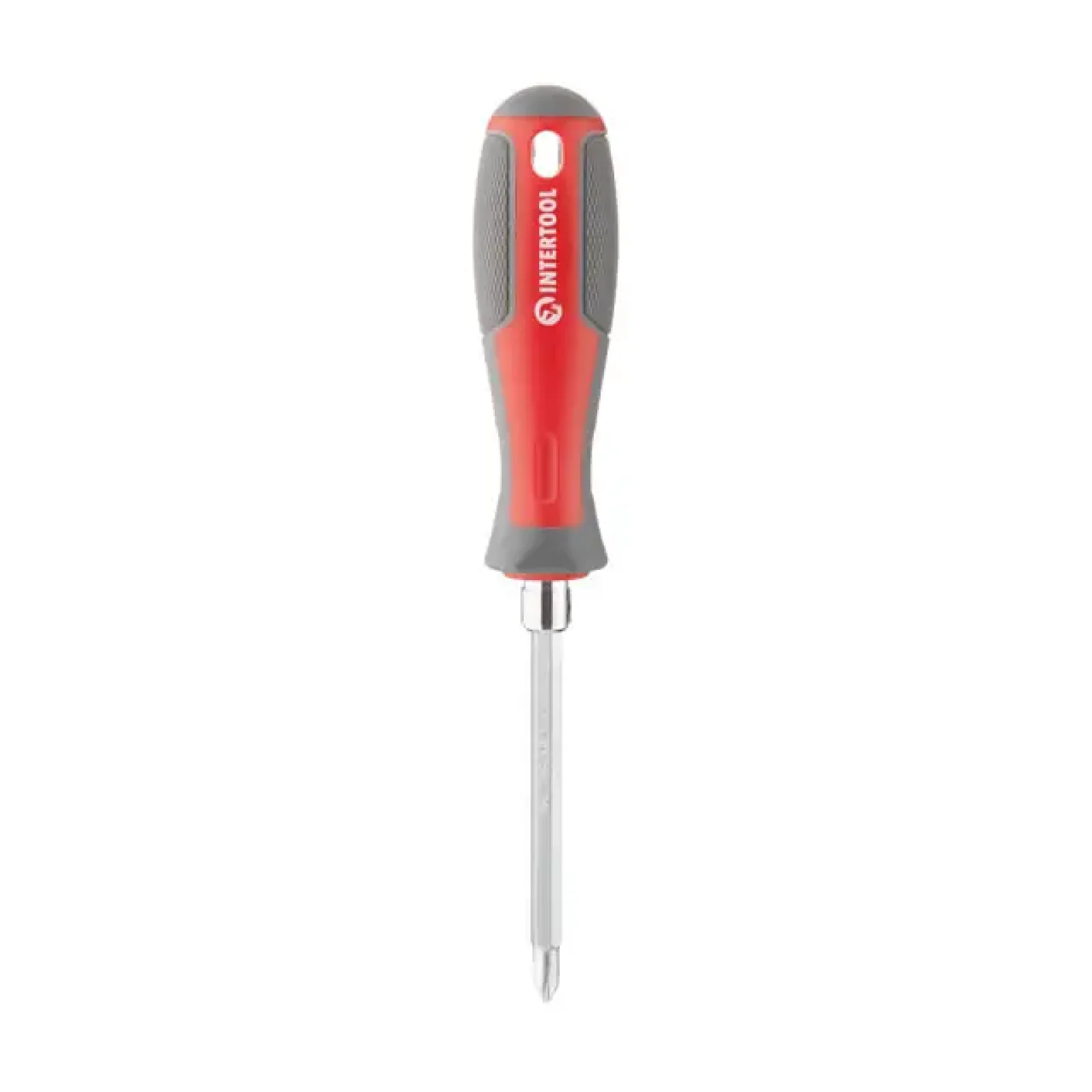 Викрутка двостороння, 100 мм, Cr-V PH2, SL6 INTERTOOL (VT-3344) UA