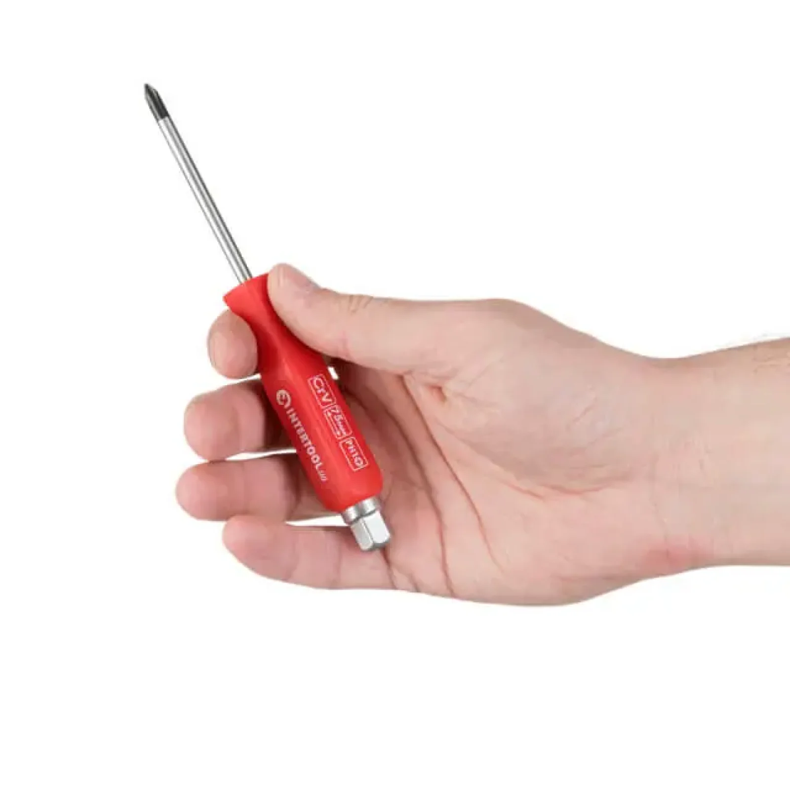 Викрутка ударна PH 1 * 75 мм CrV INTERTOOL (HT-0486) UA