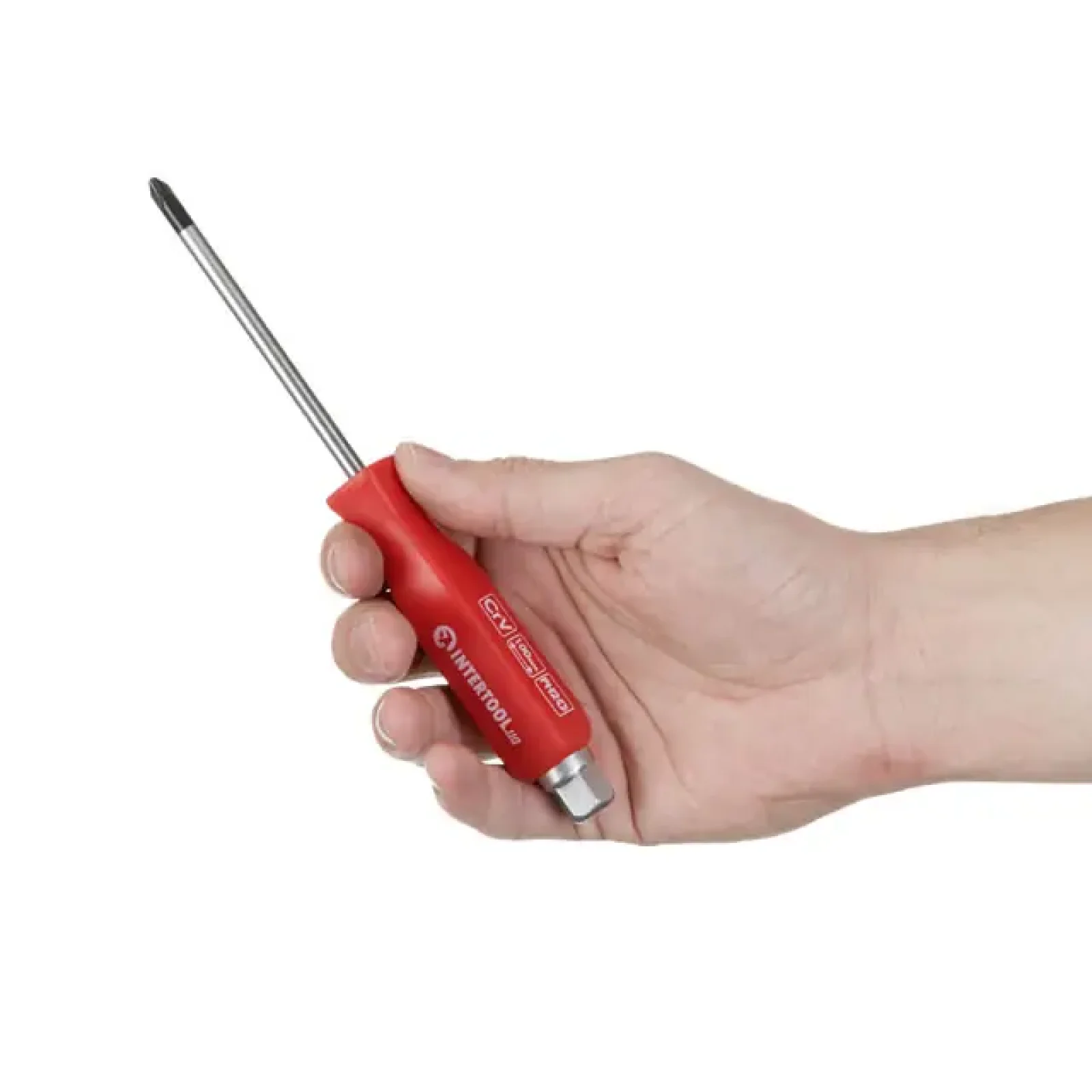 Викрутка ударна PH 2*100мм, CrV INTERTOOL (HT-0487) UA