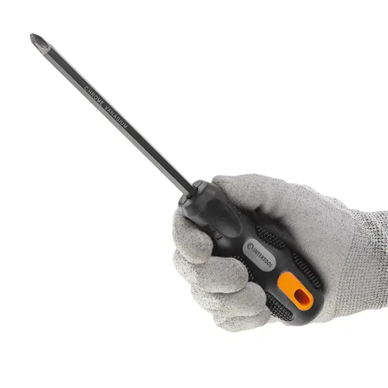 Викрутка хрестова, PH3×150 мм, Cr-V INTERTOOL (VT-3019) UA