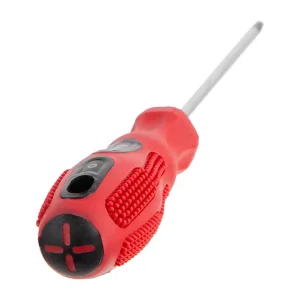 Викрутка хрестова, PH0×100 мм, Cr-V INTERTOOL (VT-3132) UA