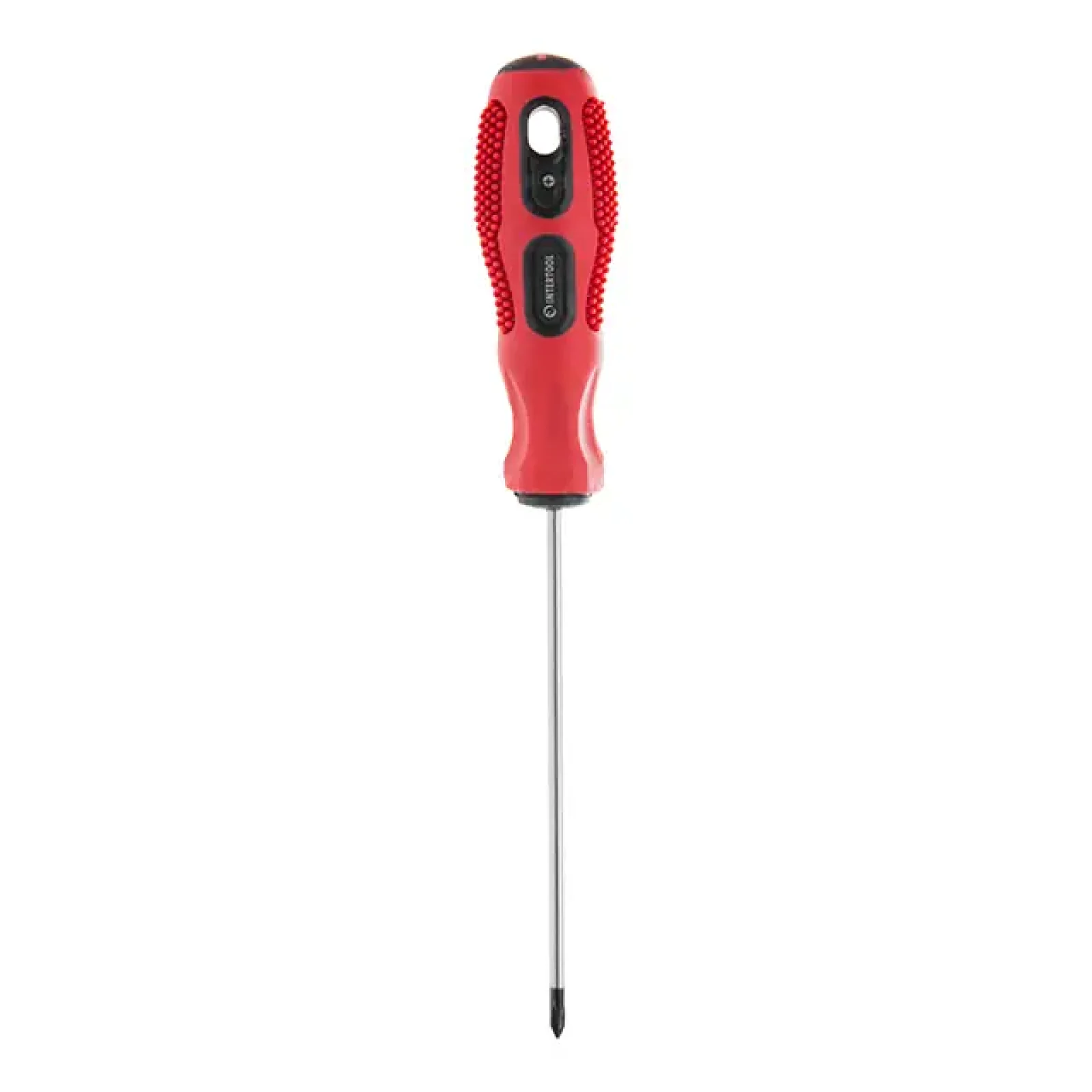 Викрутка хрестова, PH0×100 мм, Cr-V INTERTOOL (VT-3132) UA
