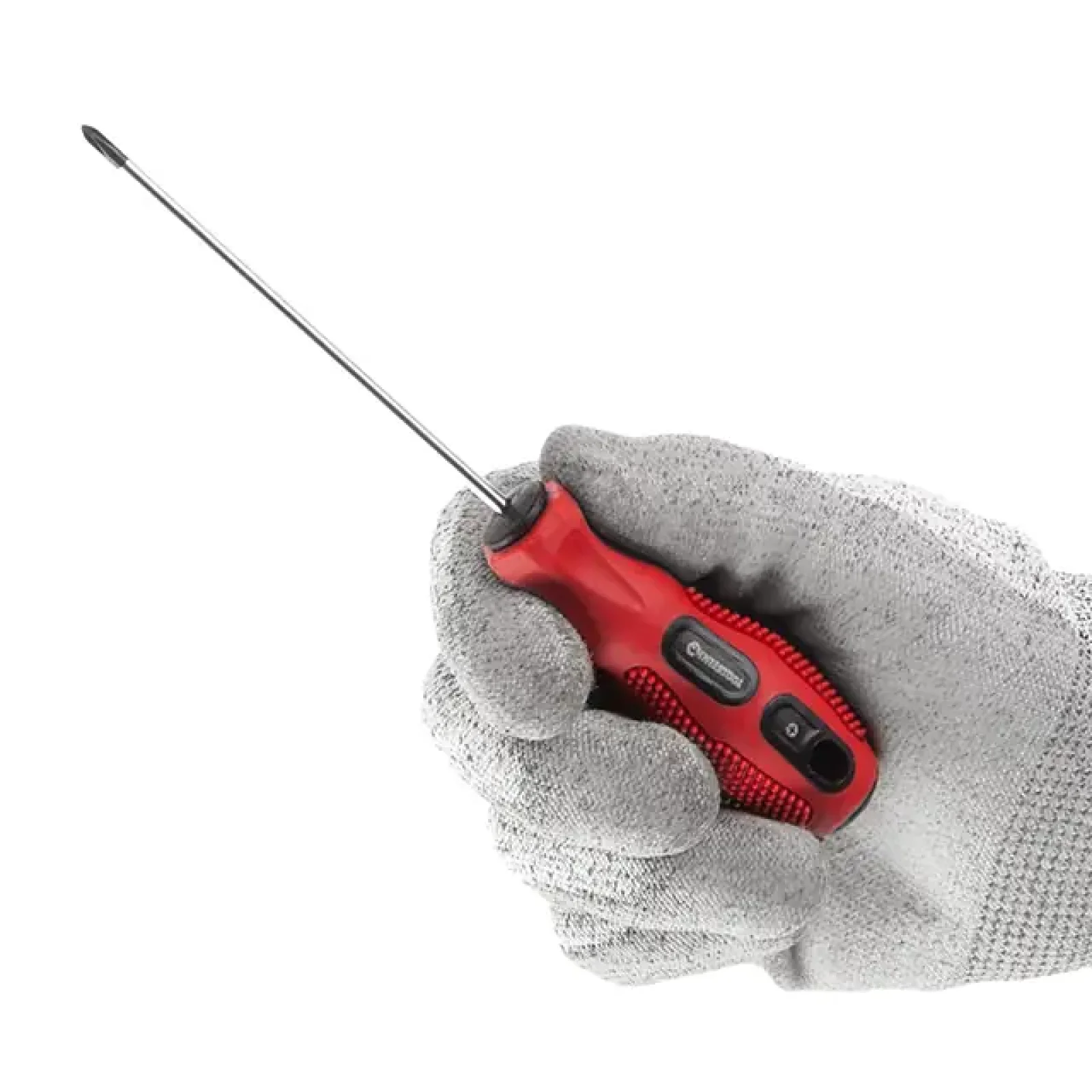 Викрутка хрестова, PH0×100 мм, Cr-V INTERTOOL (VT-3132) UA