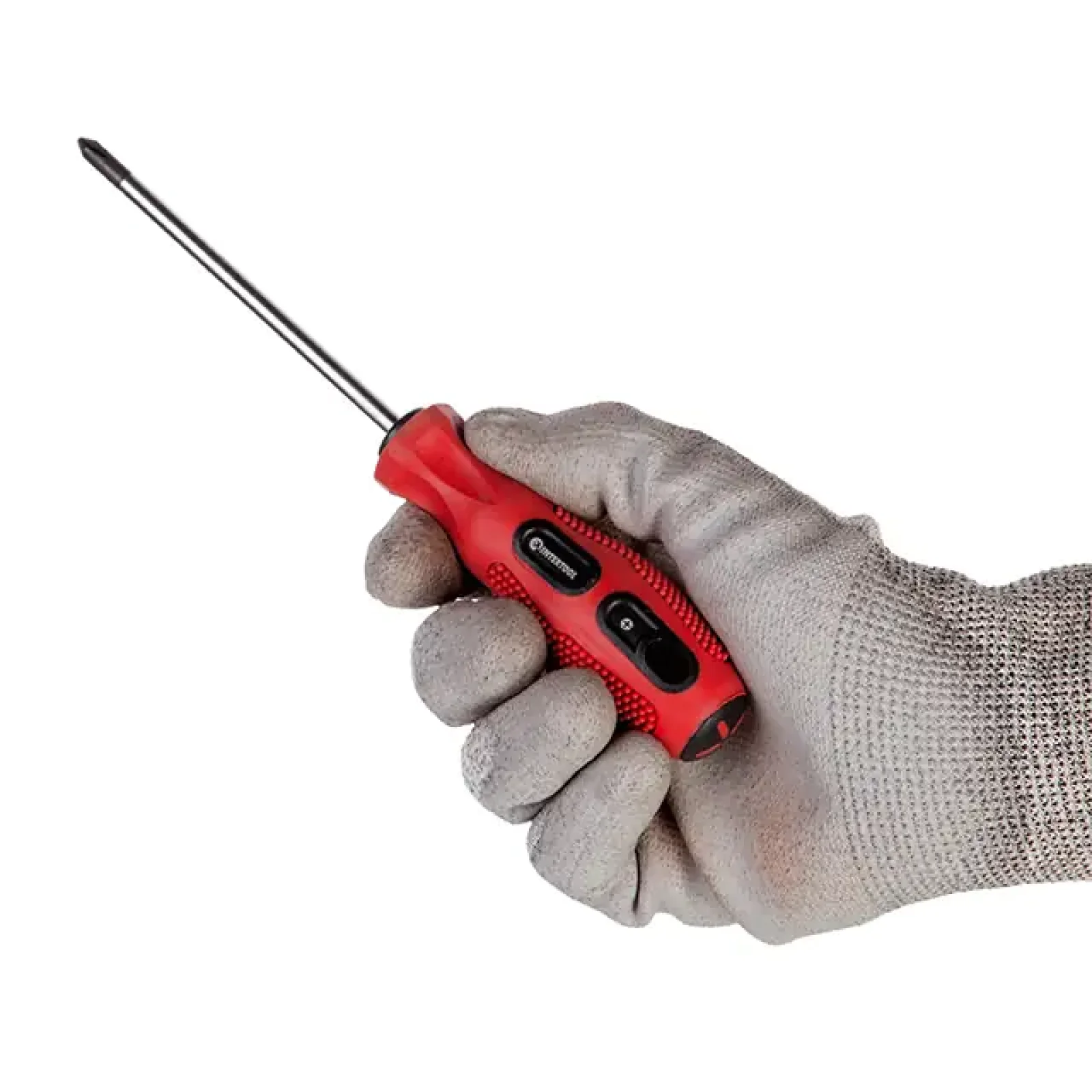Викрутка хрестова, PH1×100 мм, Cr-V INTERTOOL (VT-3137) UA