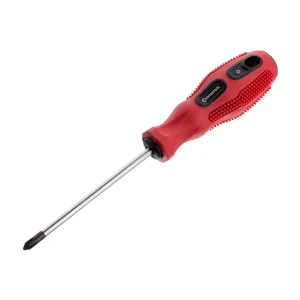 Викрутка хрестова, PH1×100 мм, Cr-V INTERTOOL (VT-3137) UA