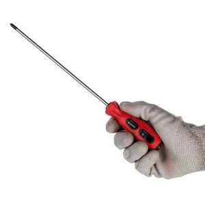 Викрутка хрестова, PH1×200 мм, Cr-V INTERTOOL (VT-3140) UA