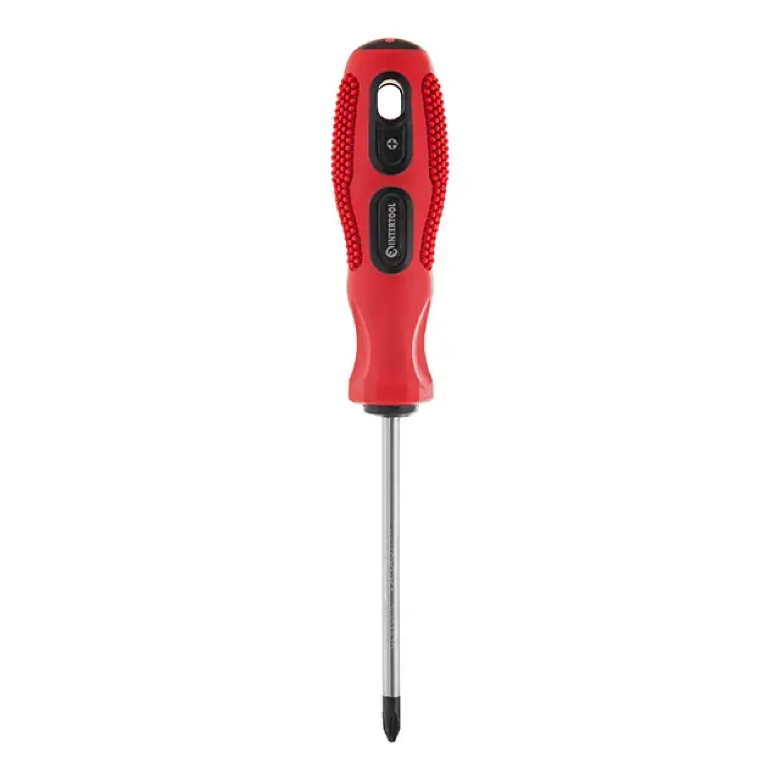 Викрутка хрестова, PH2×100 мм, Cr-V INTERTOOL (VT-3143) UA