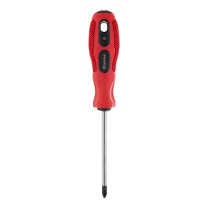 Викрутка хрестова, PH2×100 мм, Cr-V INTERTOOL (VT-3143) UA