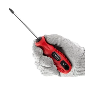 Викрутка хрестова, PH2×100 мм, Cr-V INTERTOOL (VT-3143) UA