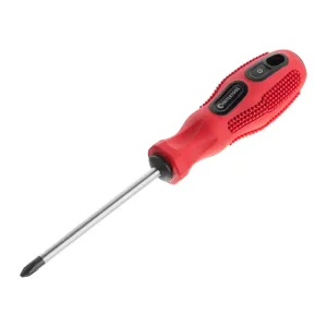 Викрутка хрестова, PH2×100 мм, Cr-V INTERTOOL (VT-3143) UA
