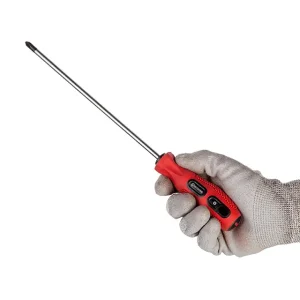 Викрутка хрестова, PH2×200 мм, Cr-V INTERTOOL (VT-3146) UA