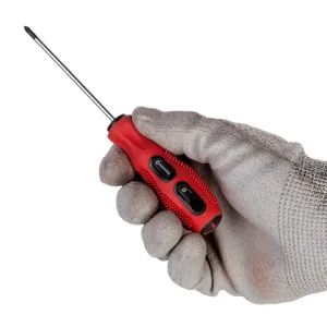 Викрутка хрестова, PZ0×75 мм, Cr-V INTERTOOL (VT-3153) UA